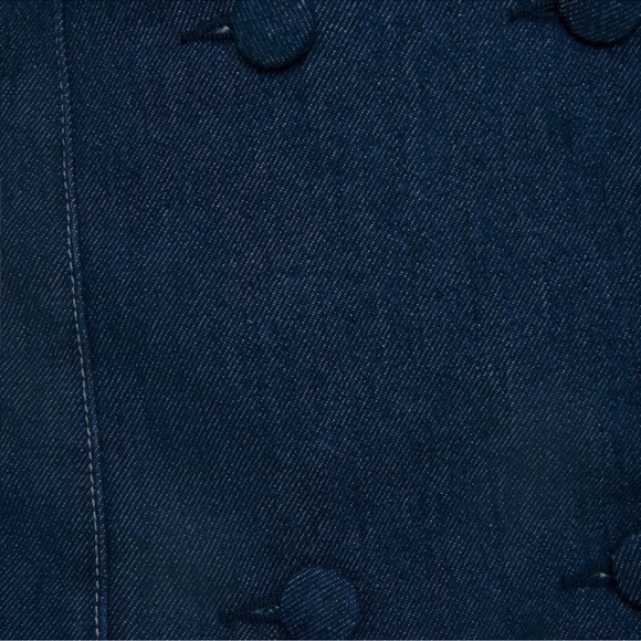 Reformation Savannah Denim Dress NWT - Picture 6 of 6